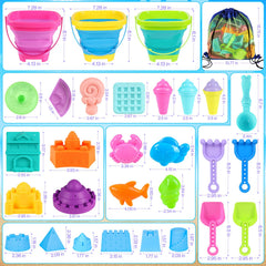 RACPNEL varied molds for castles, desserts, and sea creatures