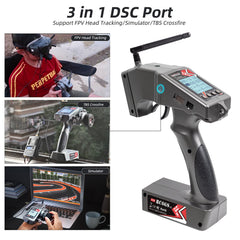 Radiolink RC6GS V3 crawler downhill control scenario highlights assistive features