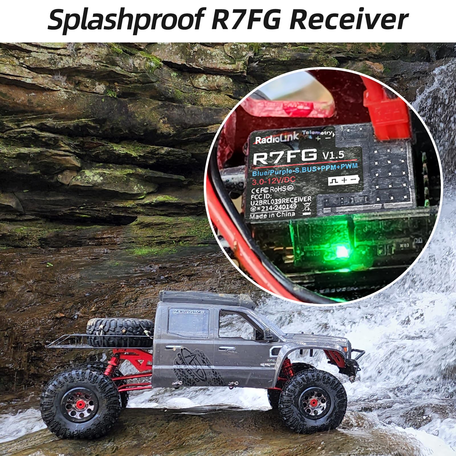 Radiolink RC6GS V3 dual PROM mix control enables versatile driving setups