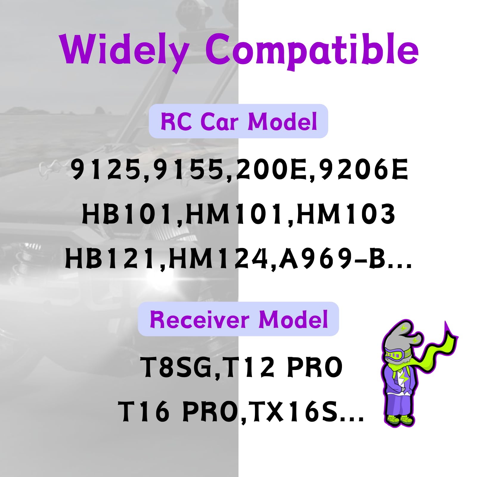 Raebatuol T-plug with Dean-style XT30 and MINI Tamiya adapters for versatile connections.