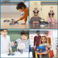 RAESOOT step-by-step instructions guide kids to DIY robots confidently.