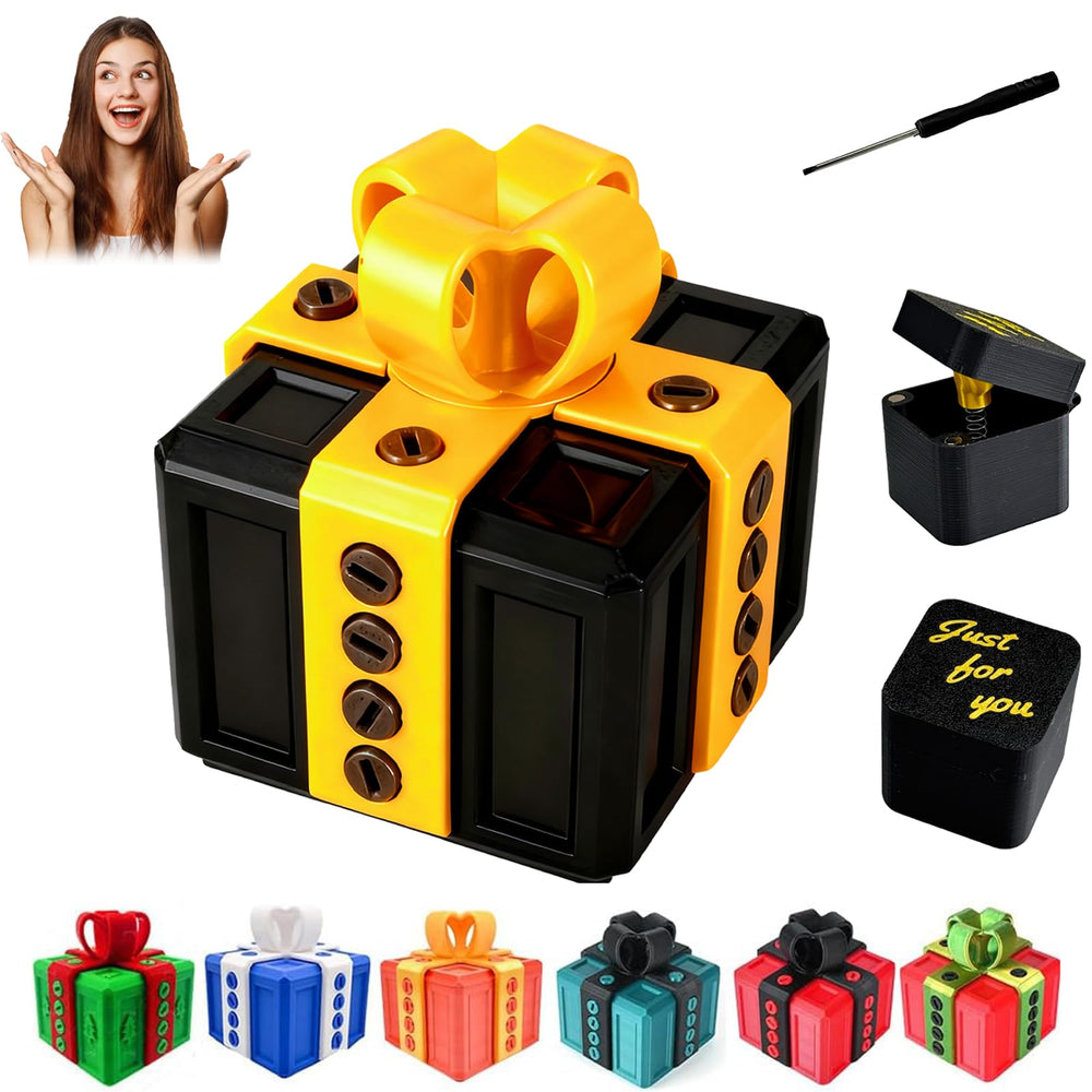 RAESOUL annoying-present-screws: durable prank setup for a suspenseful reveal.