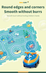 RAESOUL puzzle racer 4-theme design showcases four styles for varied play sessions.