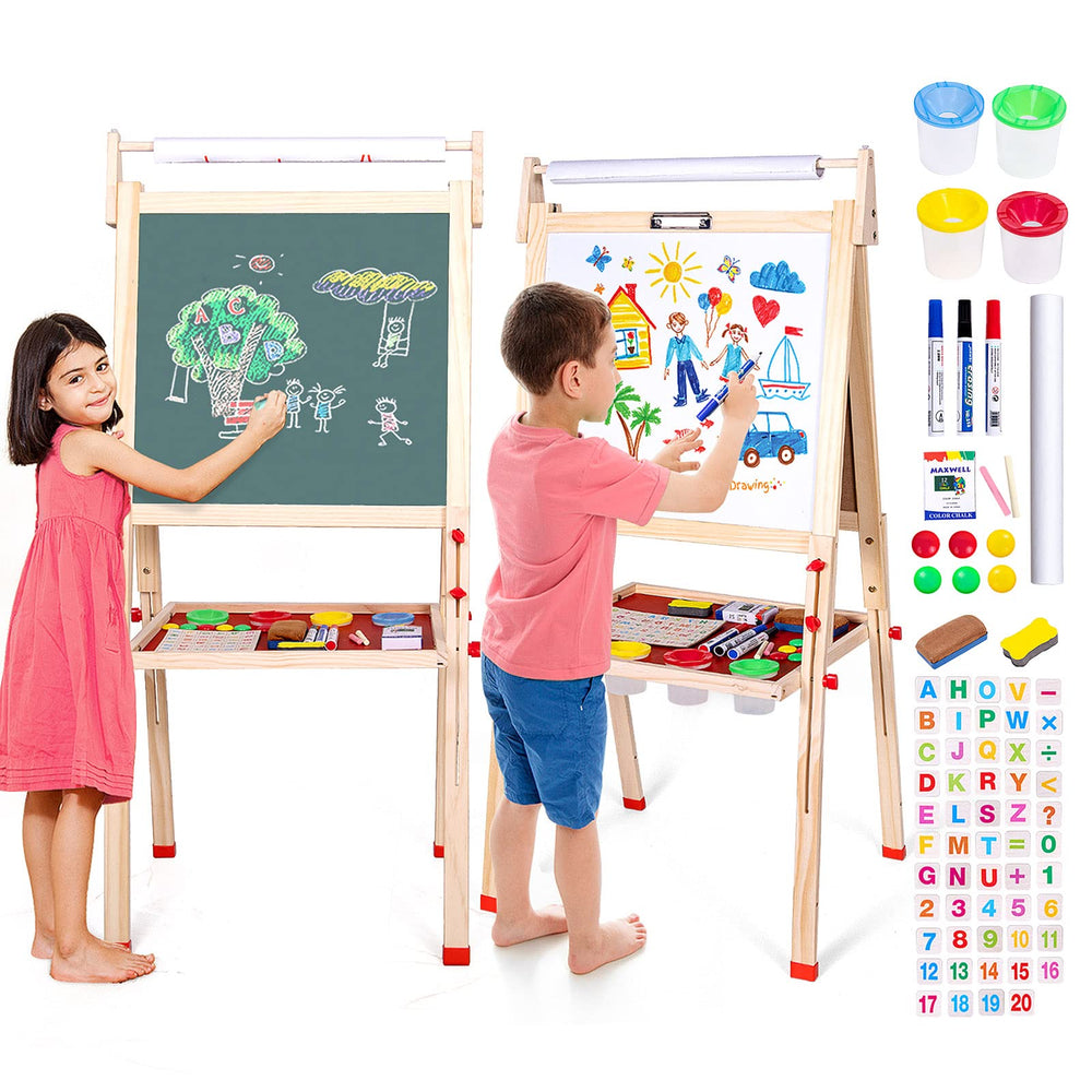 Ragstone Kids Easel folded flat for compact storage