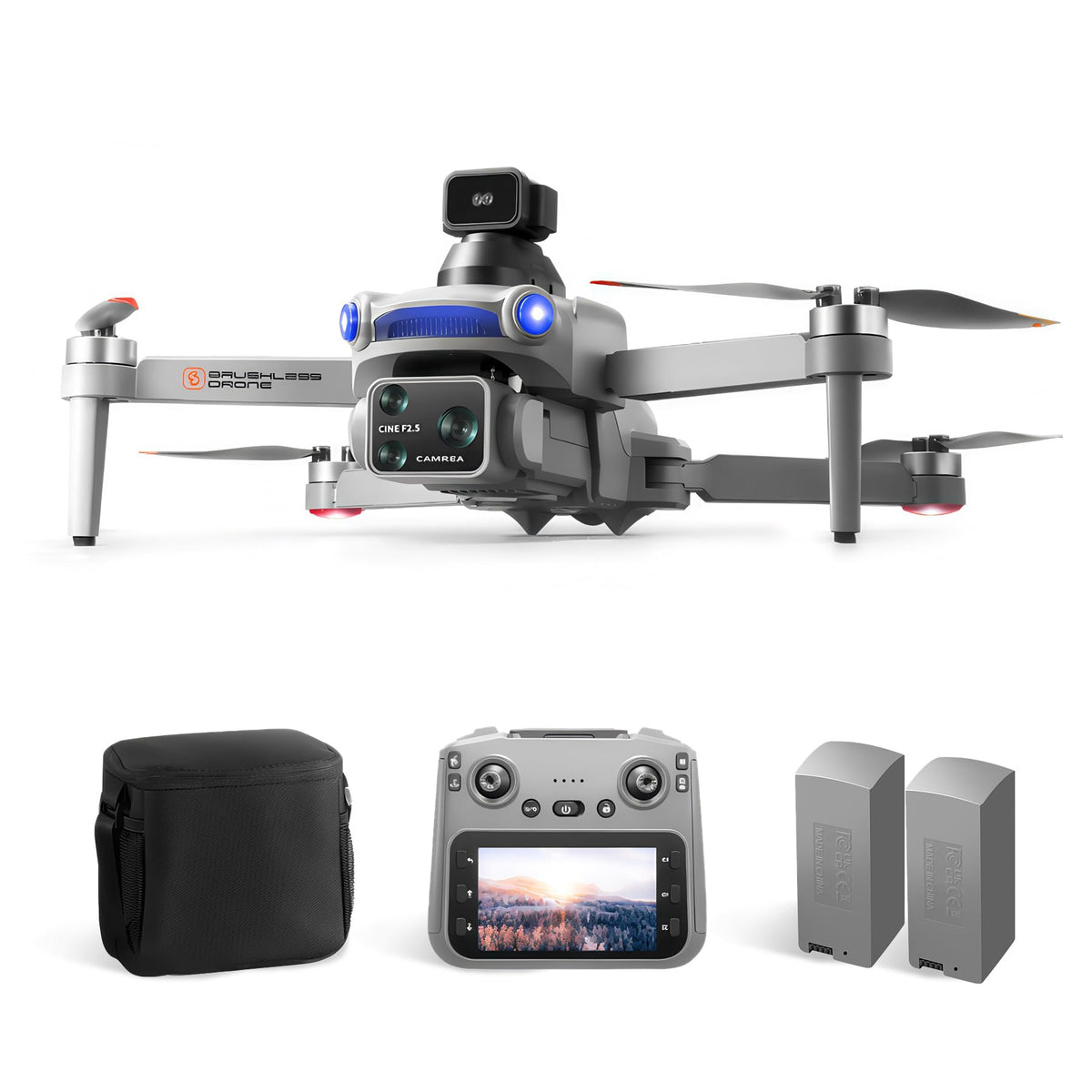 RAIGNV S119 front camera captures crisp 4K aerial footage for stunning perspectives