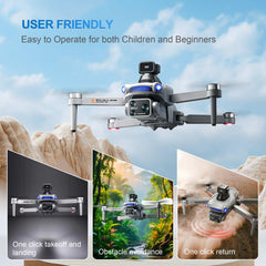 RAIGNV S119 GPS auto return features help secure the drone during low battery