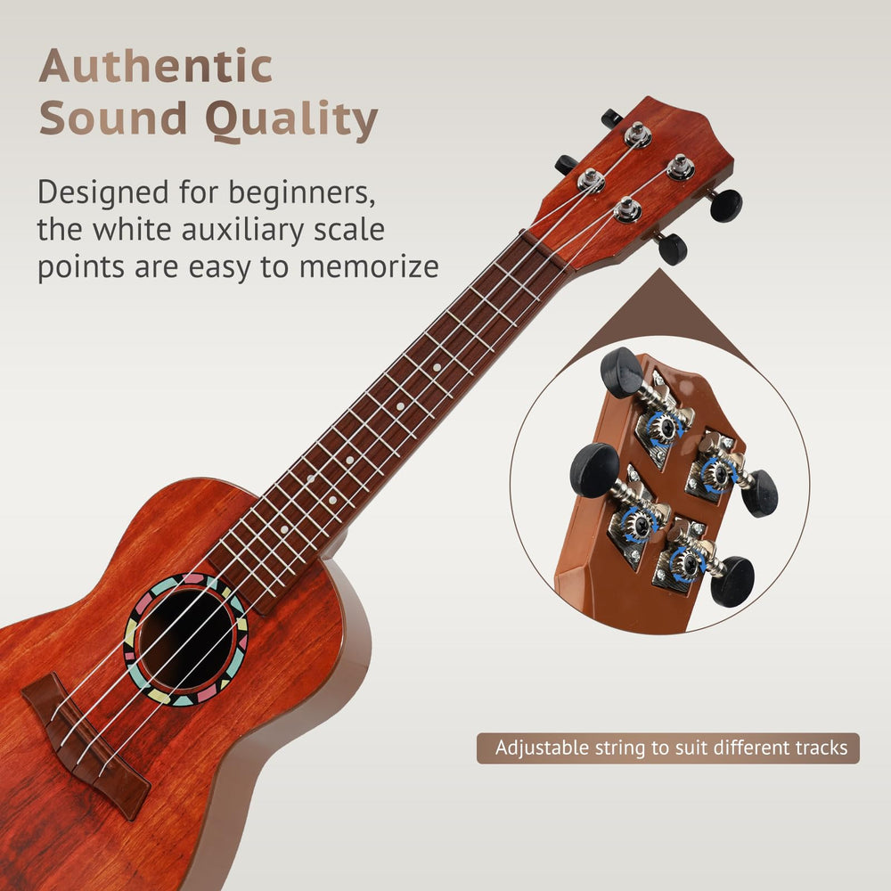 Raimy 21in ukulele delivers authentic sound for early music practice