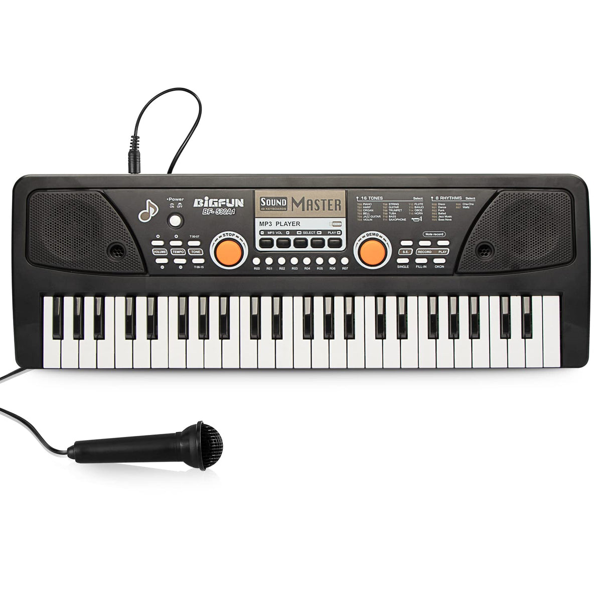 Raimy 49-key kids piano for joyful play and exploration.