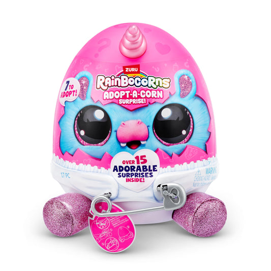 Unboxing Rainbocorns diaper egg with surprises revealed