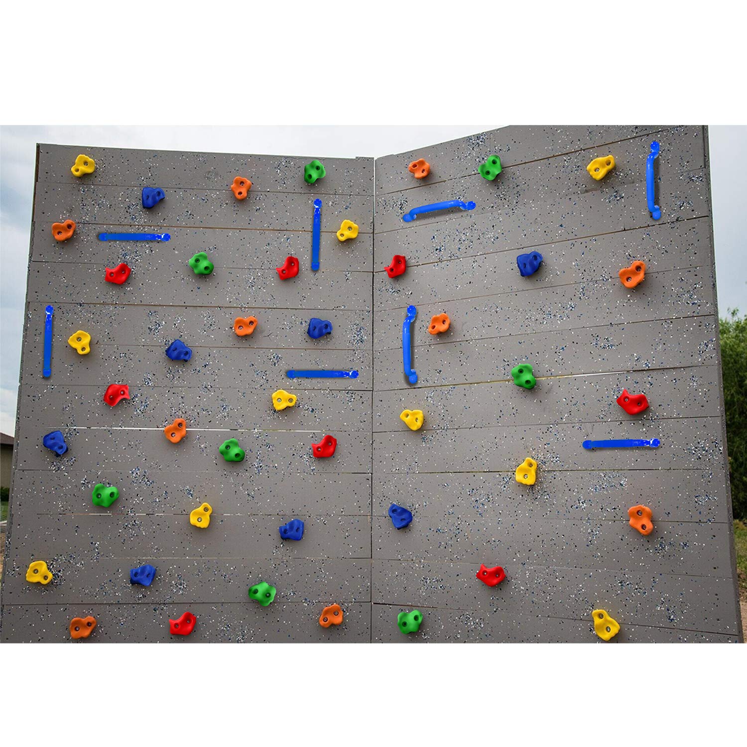 Rainbow Craft ninja warrior playset branding enhances obstacle-style fun at home.