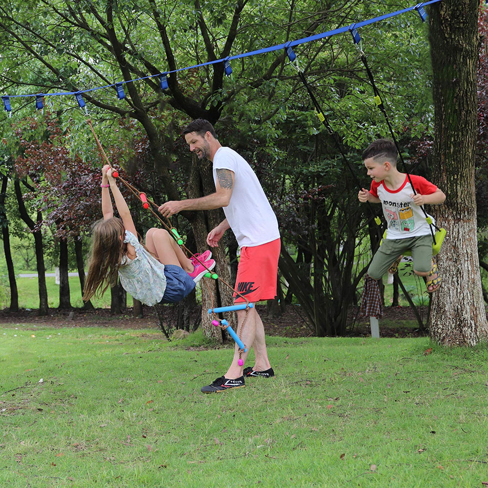 Rainbow Craft playground obstacle ladder supports active play sessions.