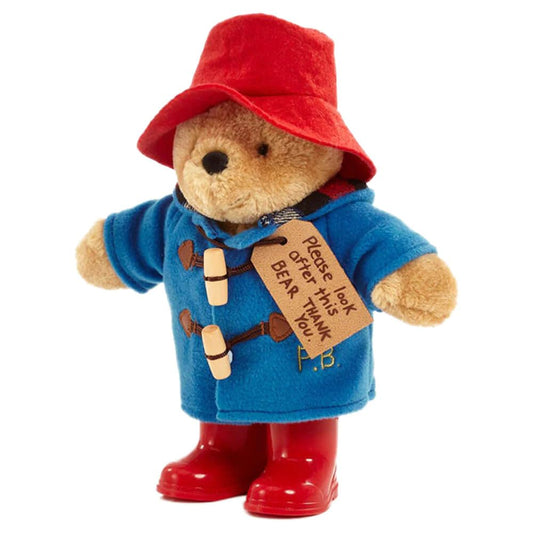 Rainbow Designs Paddington Bear in duffle coat with toggles, iconic details.