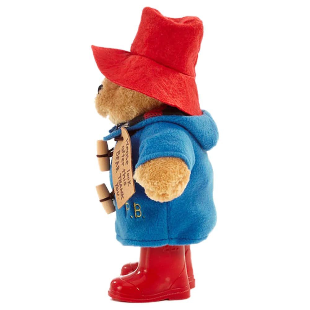 Rainbow Designs Paddington Bear red bush hat detail, nostalgic charm.