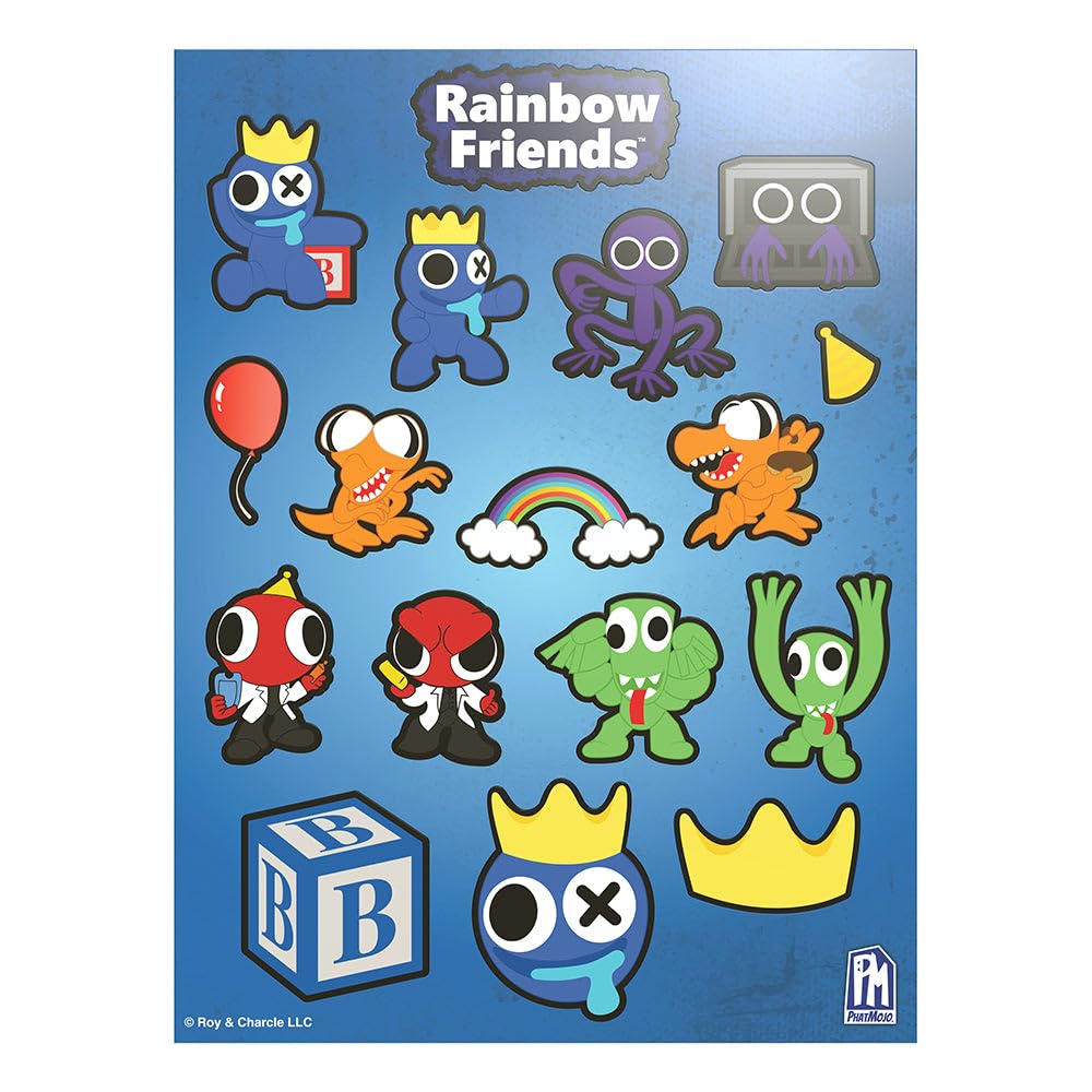 Rainbow Friends licensed badge emblem validating official collectible status