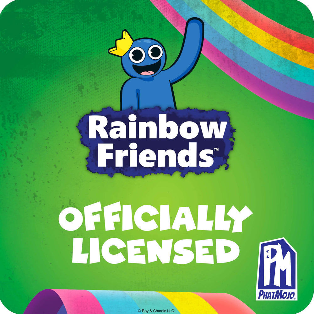 Rainbow Friends Series 2 display-worthy mini-figures ideal for gifting.