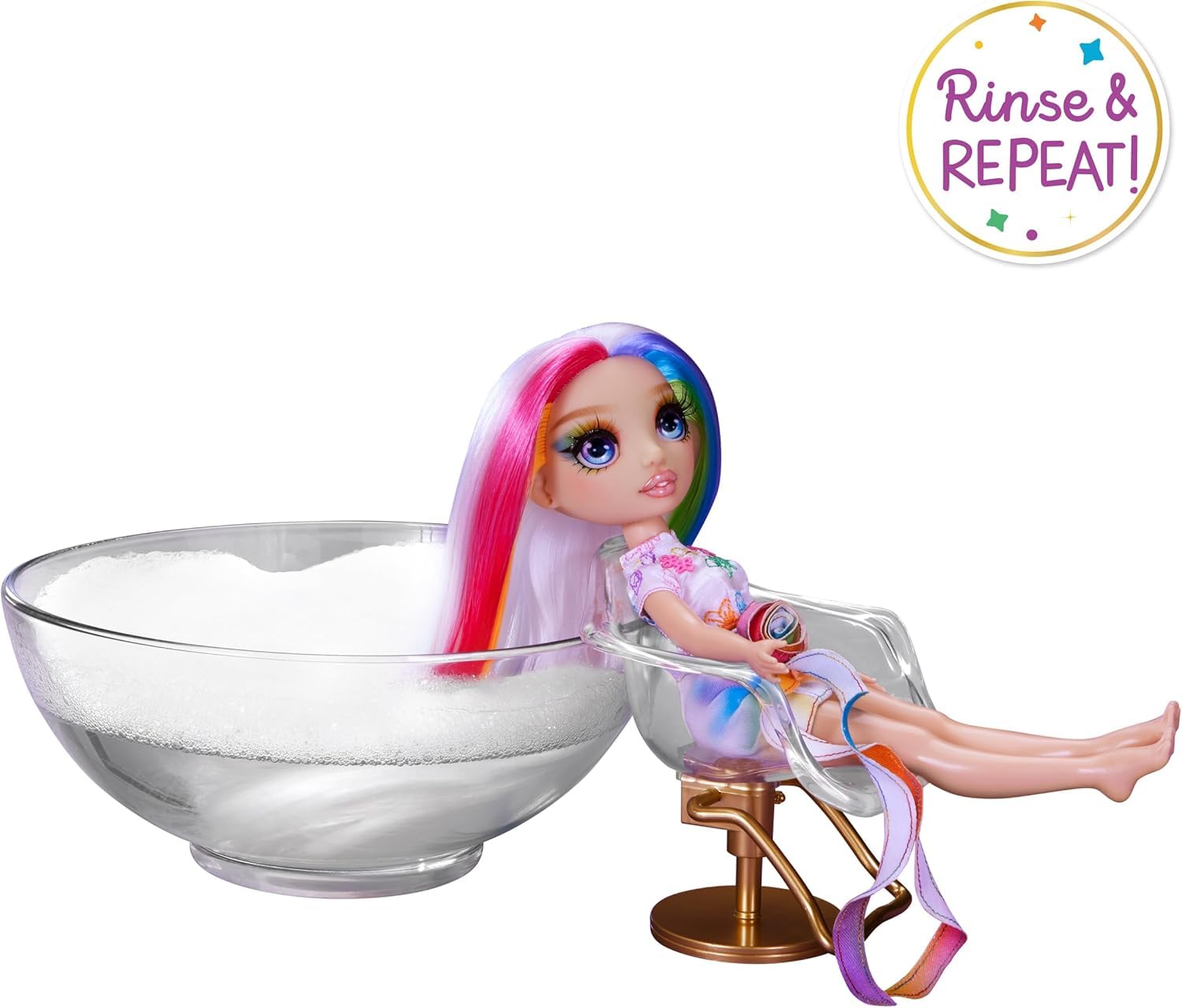 Amaya doll styling tips and bright rainbow accents for imagination