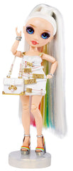 Amaya Raine white dress with colorful threads for mix-and-match looks.