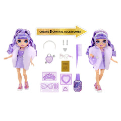 Rainbow High crystal accessory make it kit with resin molds and hardware for DIY fashion.