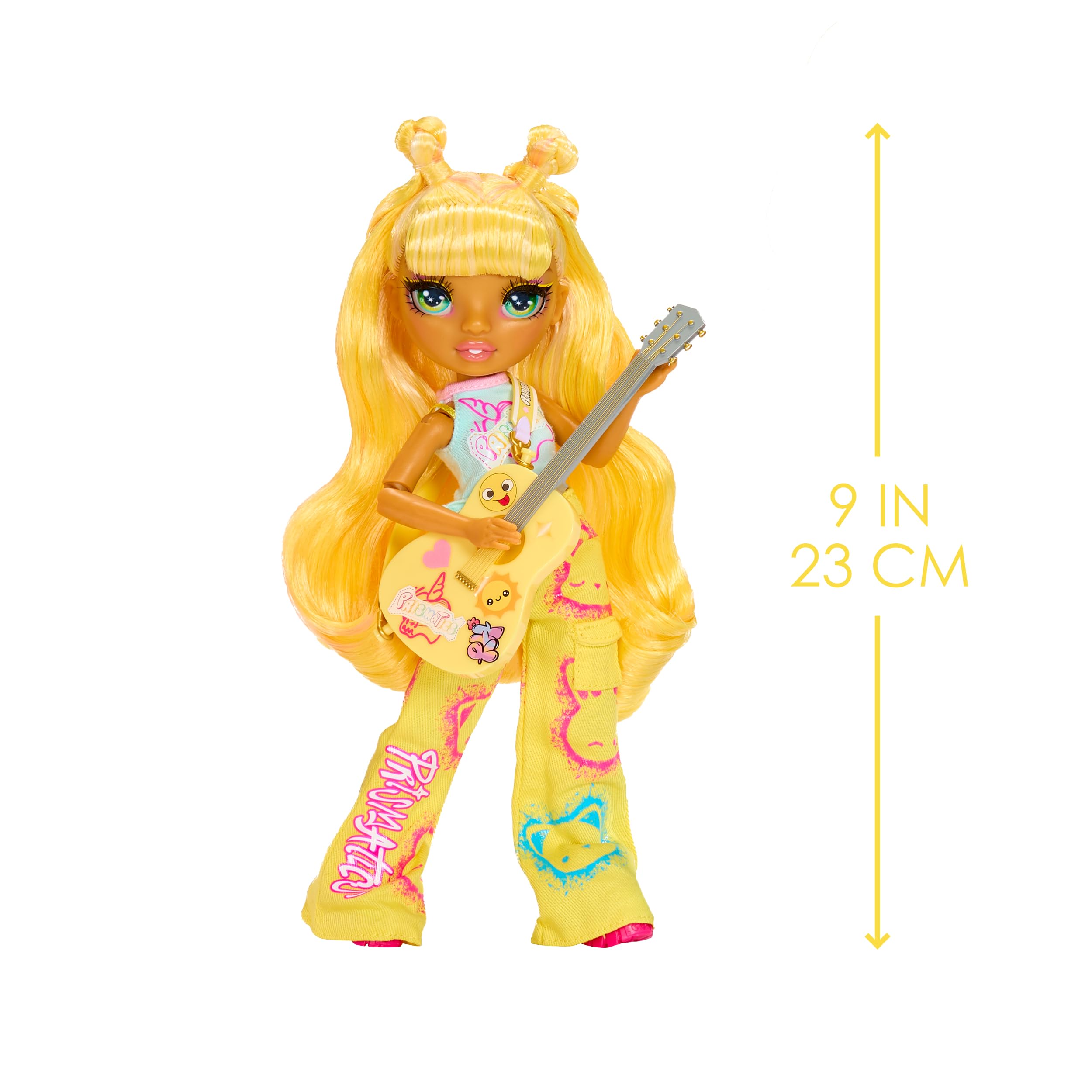 Rainbow High Sunny yellow doll accessory with comb ready for grooming and styling.