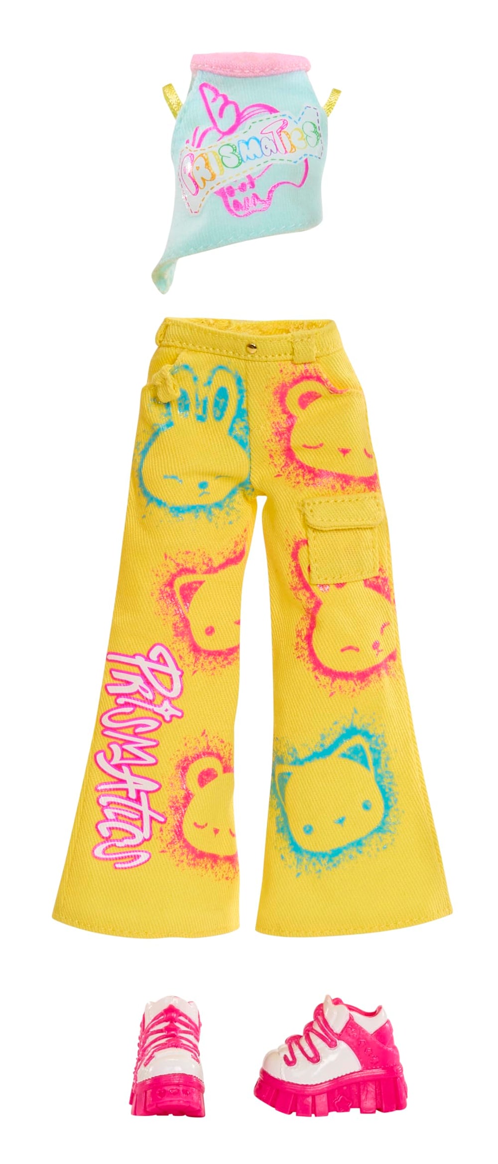 Rainbow High Sunny yellow doll packaging-friendly image for gift-ready presentation.
