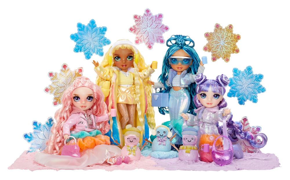 Rainbow High Winter Wonderland Violet accessories pack adds variety to playtime.