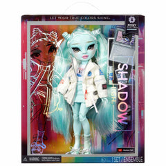 Rainbow High Zooey Electra includes laptop and cellphone for design play