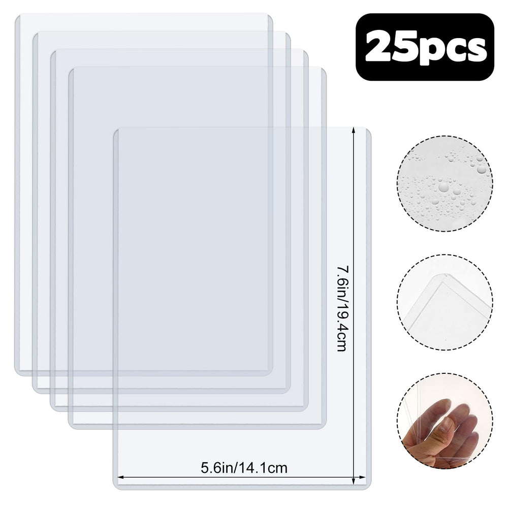 Rainmae jumbo card sleeves pack keeps your collection organized for easy mailing and display