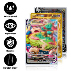Rainmae jumbo card sleeves storage keeps oversized cards safe in binders, drawers, or shelves