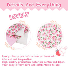 Rakki Dolli doll bedding fits American Girl and other 18-inch dolls