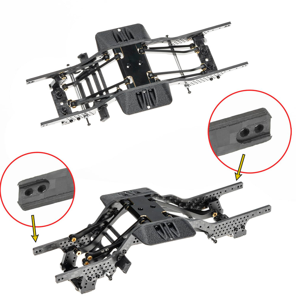 RampCrab SCX24 7° skid lowers center of gravity for stable climbs.
