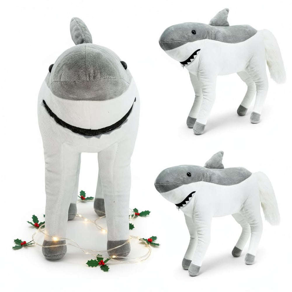 Randimals Hork horse-shark plush offers cuddly comfort for cozy playtime.