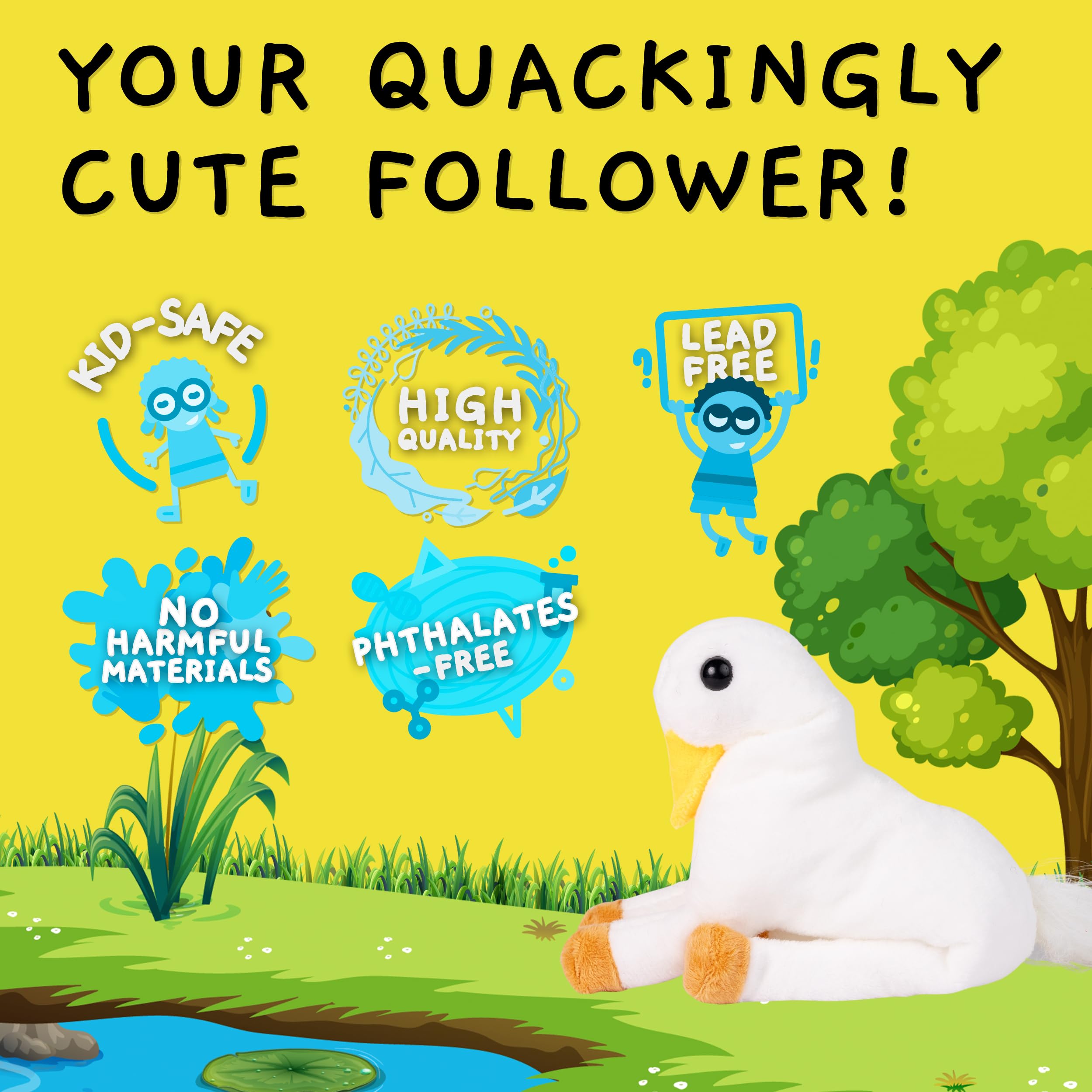 Randimals Huck plush mini profile highlights its compact size for on-the-go play.