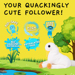 Randimals Huck plush mini profile highlights its compact size for on-the-go play.