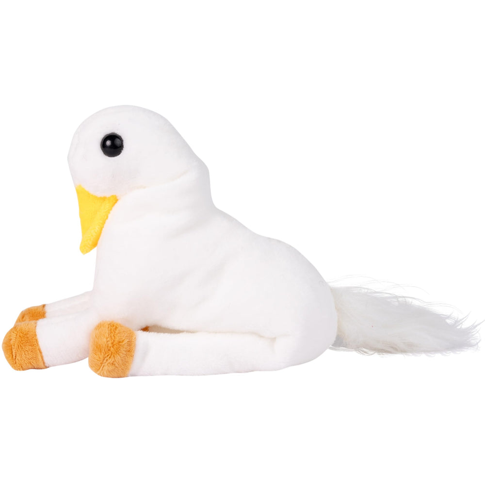 Randimals Huck plush serves as a travel companion for road trips and visits.