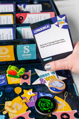 Randolph CDSK question cards displaying diverse prompts for variety.