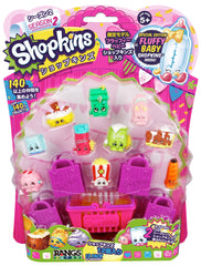 RANGS JAPAN Shopkins S2 Playset 12-pack basket for organized play