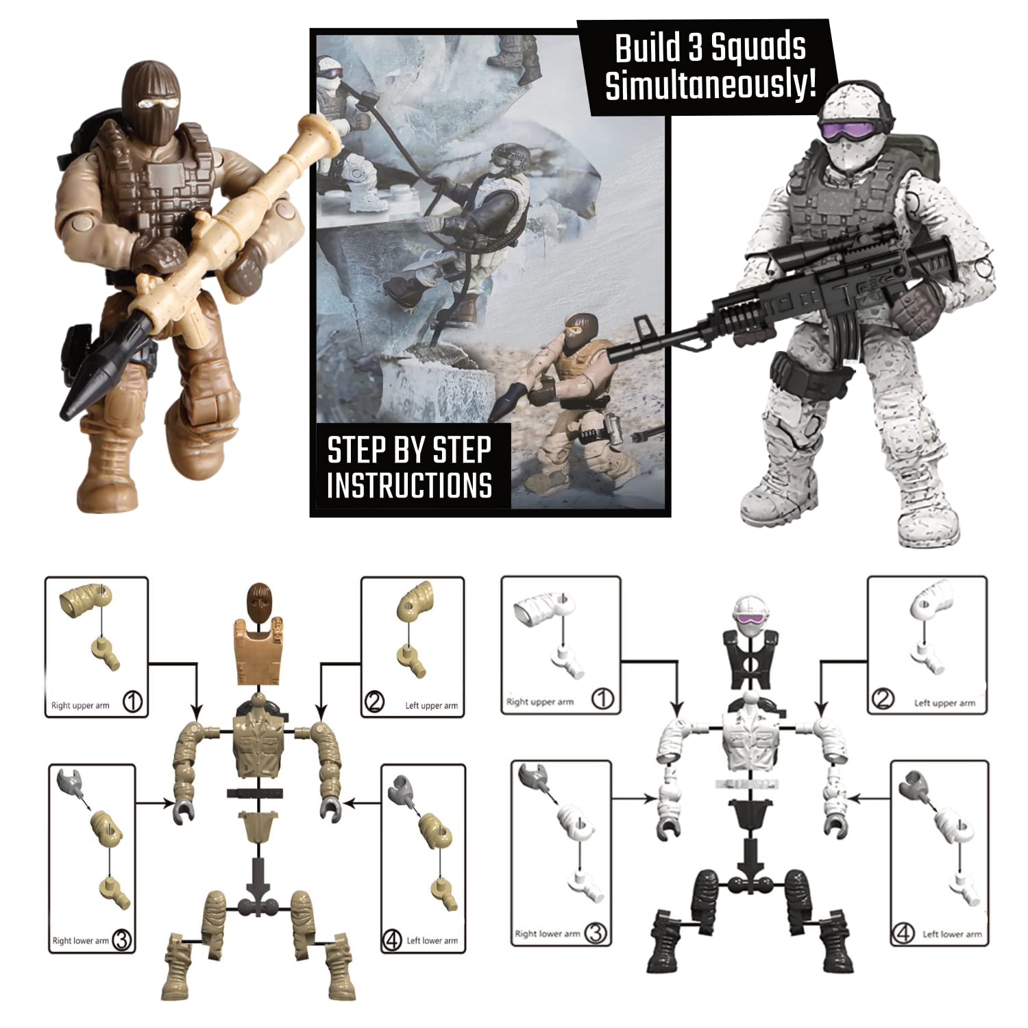 RANI PRIZE 3-in-1 Army Build Box ready for epic battles and display.