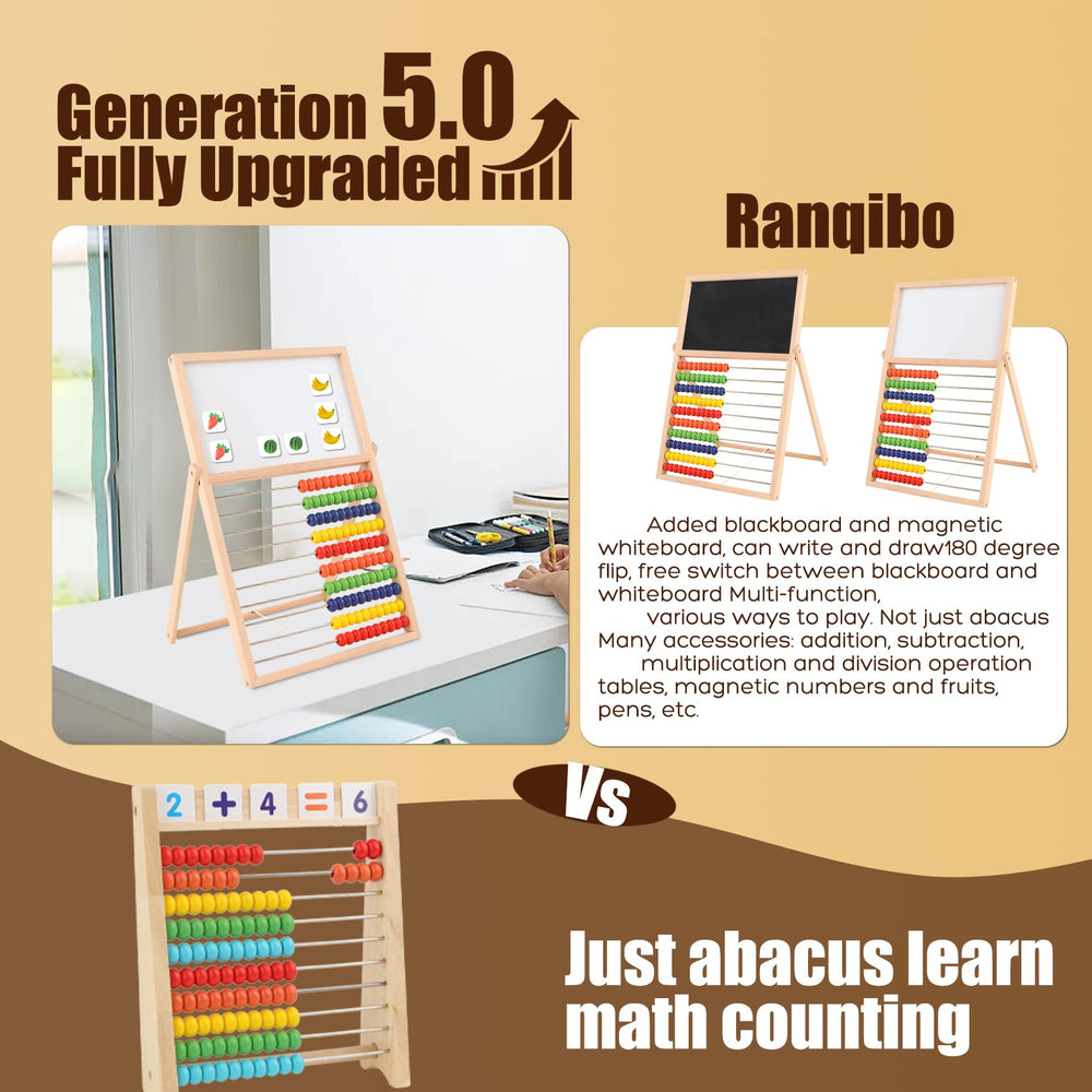 Ranqibo non-toxic bright paints ensure safe, engaging play during counting activities.