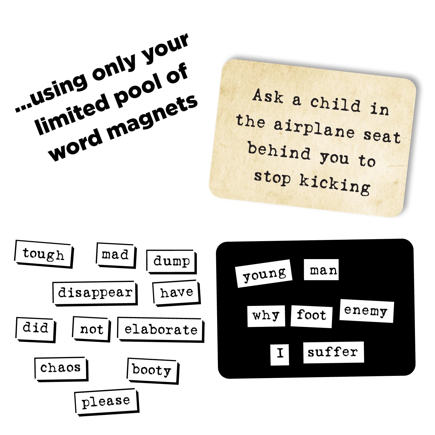 Ransom Notes Expansion Pack One players collaborating for bigger group laughs.