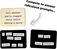 Ransom Notes base game prompt cards spark fast, playful group responses.
