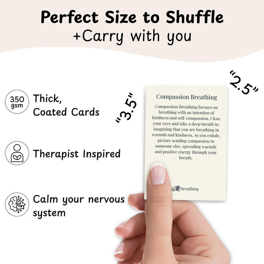 Raptor Studio Somatic Therapy Cards on desk ready for quick grounding during work