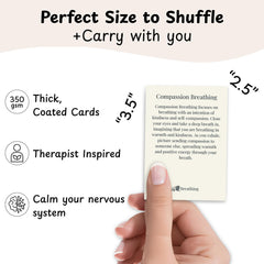 Raptor Studio Somatic Therapy Cards on desk ready for quick grounding during work