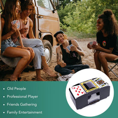 Rareidel portable electric shuffler, compact design for travel or home use