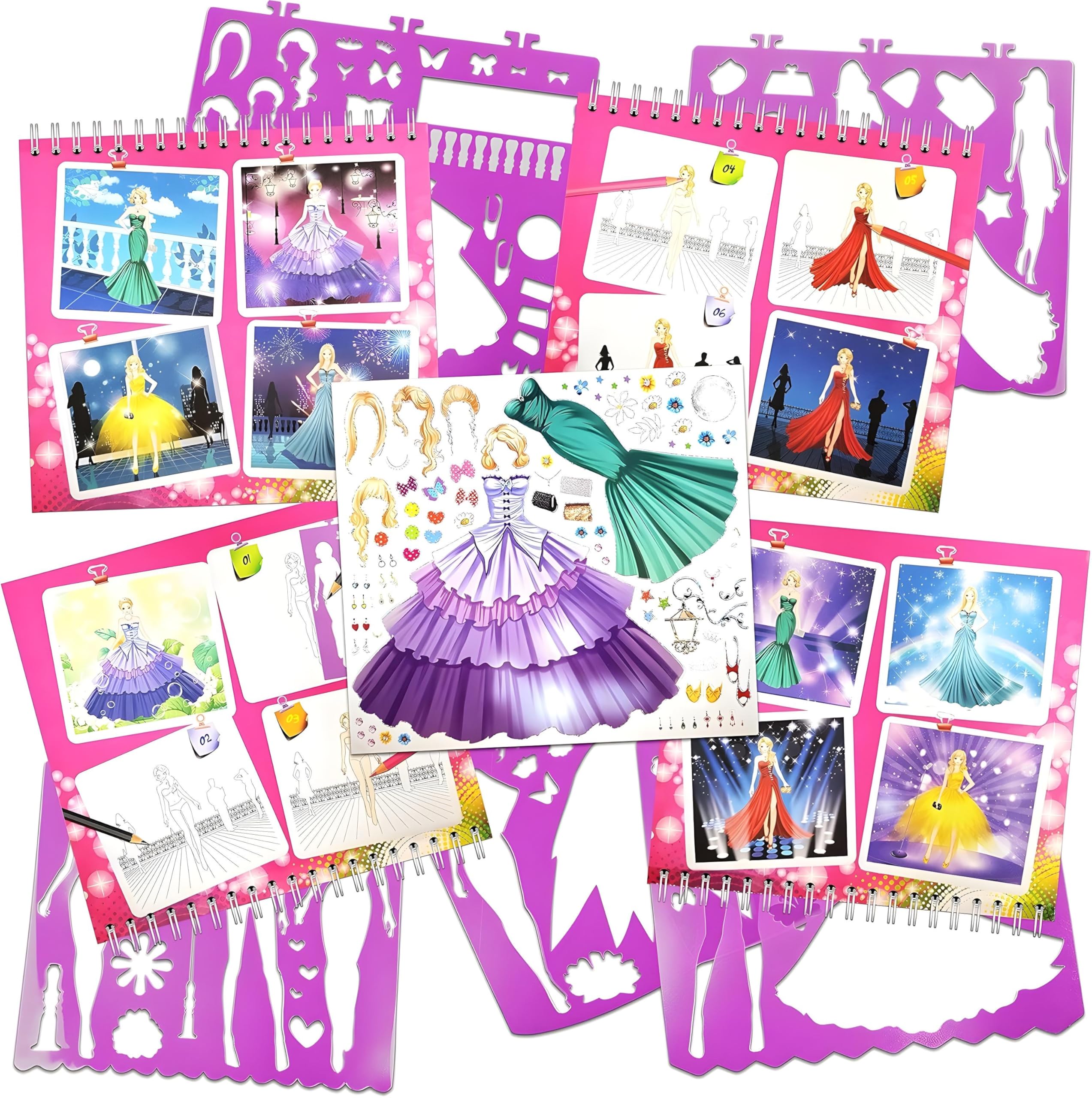 RAREWORT thick glossy paper ensures crisp coloring and durability