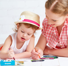 Rarlan Crayons 720-count set supports large-scale crafts.