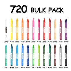 Rarlan Crayons non-toxic formula suitable for ages 3 and up.