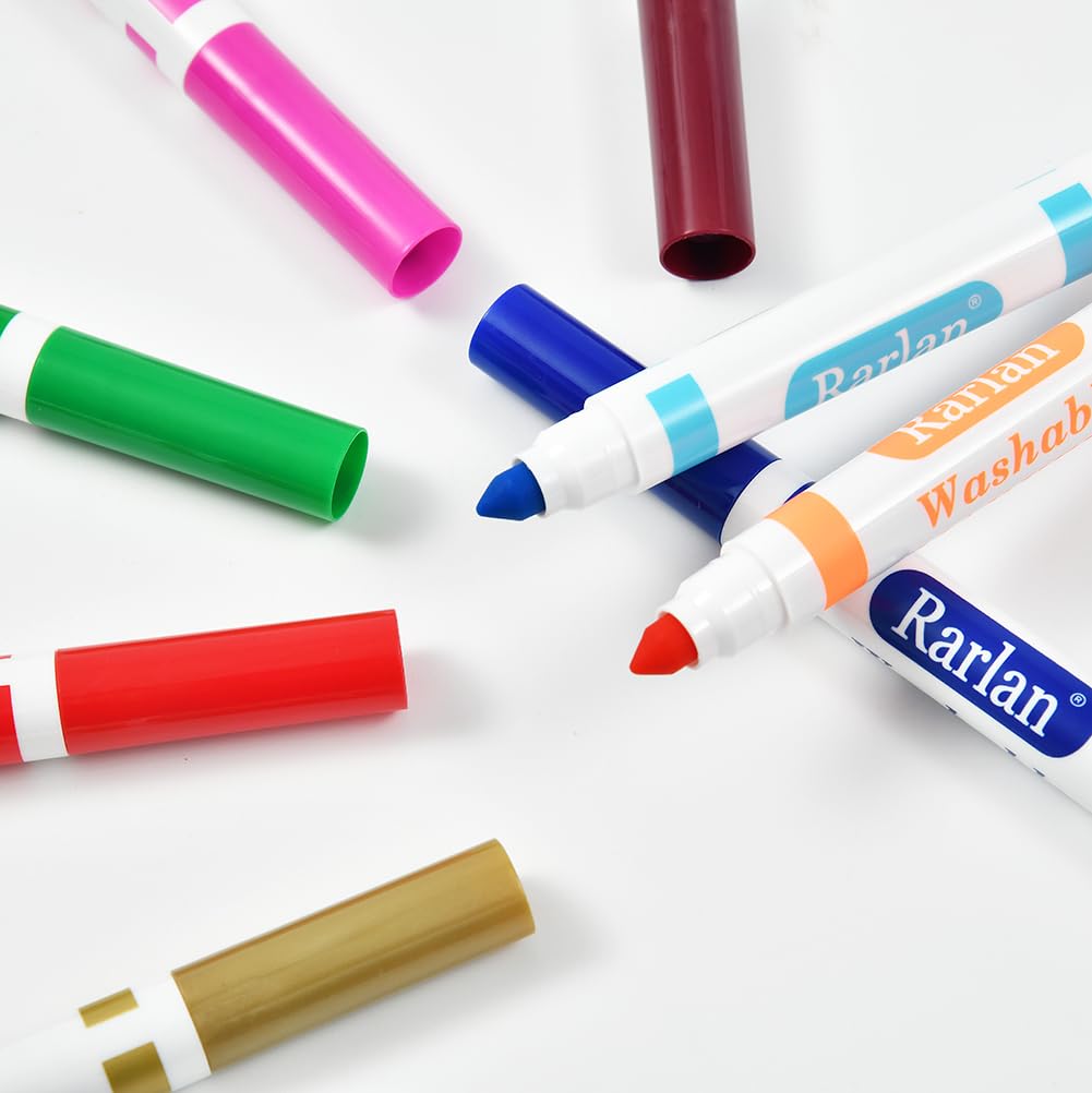 Rarlan markers include 48 colors from black to purple for versatile artwork