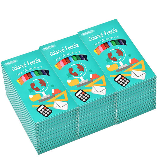 Rarlan presharpened pencils 36-pack, ready to draw and color.