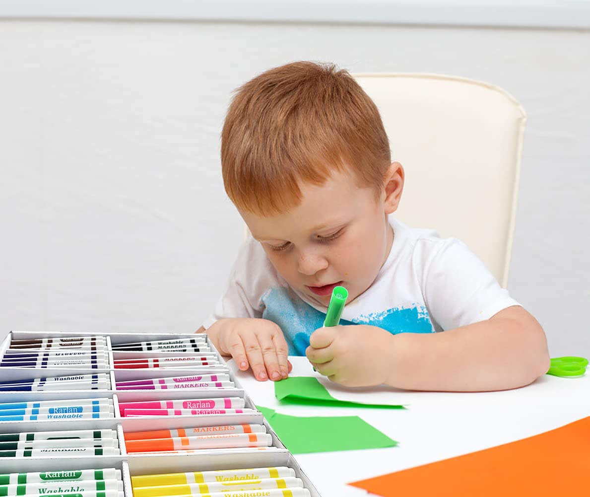 Rarlan markers support kids projects, homework, and school activities.