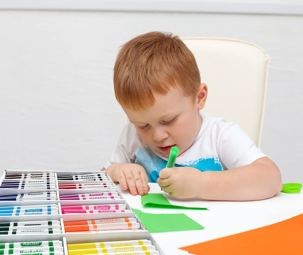 Rarlan markers support kids projects, homework, and school activities.